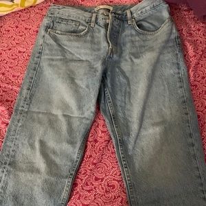 Zara Slim Cropped Denim